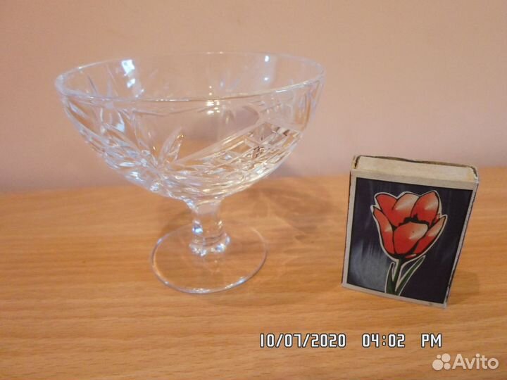 Посуда (вазочки) хрусталь