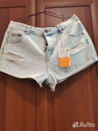 Шорты джинсовые