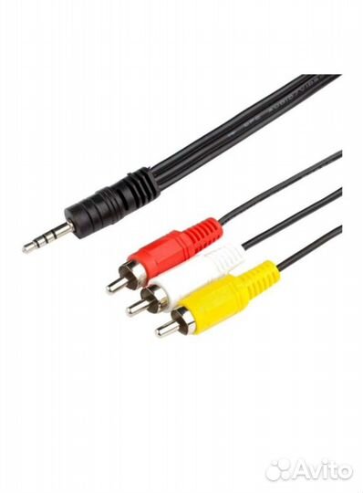Кабель Atcom 3xRCA - mini jack 3.5 mm (AT7320) 1.8