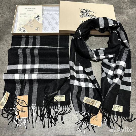 Шарф burberry оригинальный