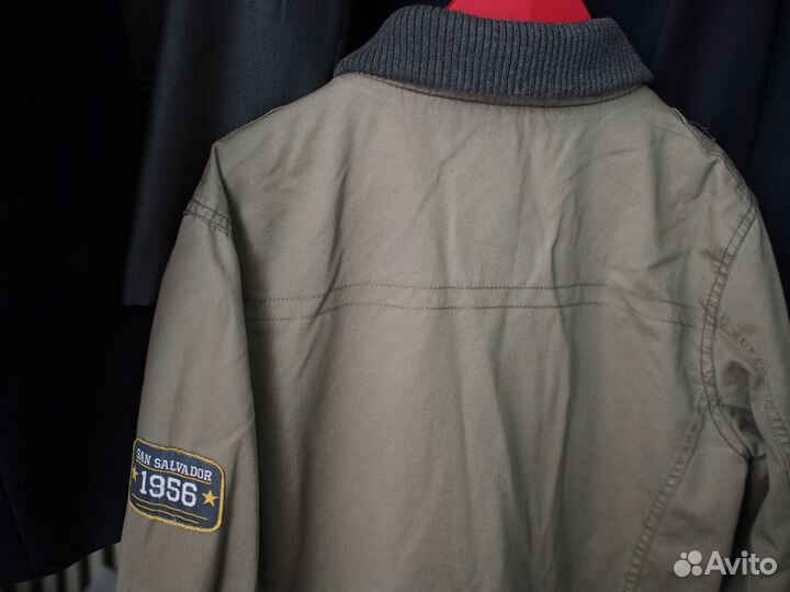 Куртка ветровка цвет хаки 158 164