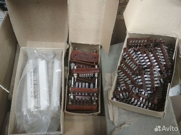 Разъёмы от советской военной техники разные