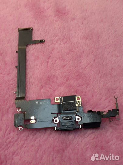 Шлейф зарядки iPhone 11 pro max снятый оригинал