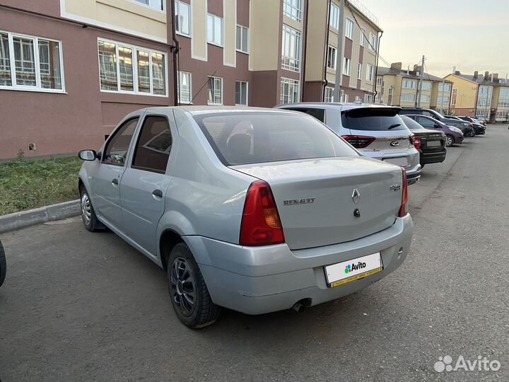 Renault Logan 1.4 МТ, 2009, 202 000 км