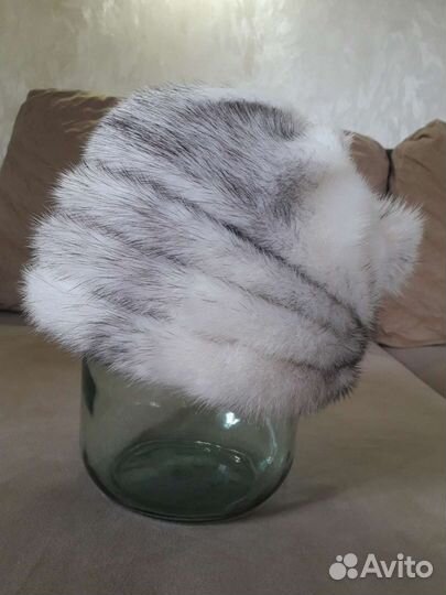 Шапка зимняя новая норковая