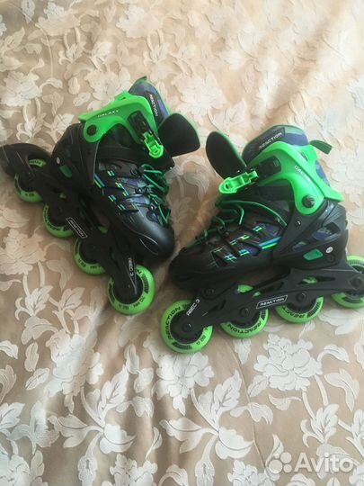 Роликовые коньки детские раздвижные Reaction Galax