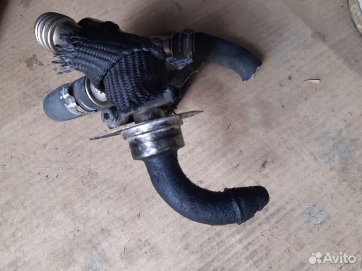 Охладитель отработанных газов с системой егр