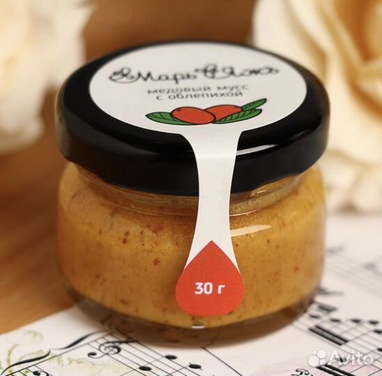 Медовый мусс с разными вкусами 30 г