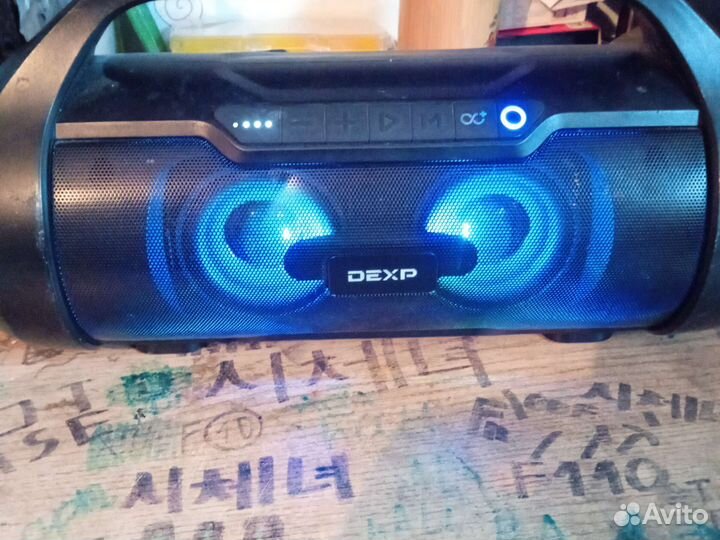 Блютуз колонка dexp