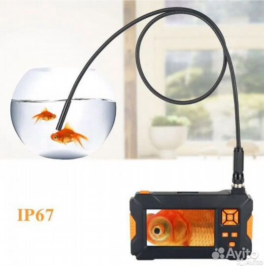 Эндоскоп с записью и аккумулятором