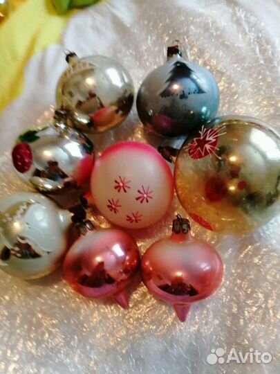 Елочные игрушки СССР