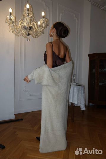 Кардиган пушистый длинный 5 цветов