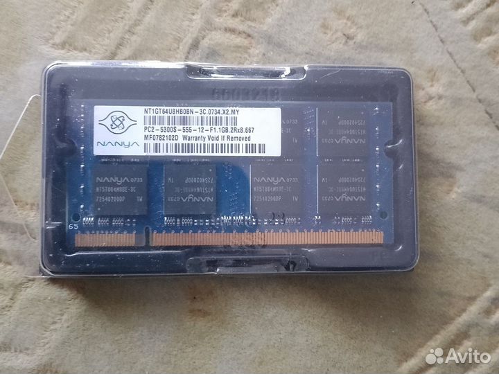 Оперативная память ddr2 1gb