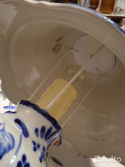 Светильники гжель