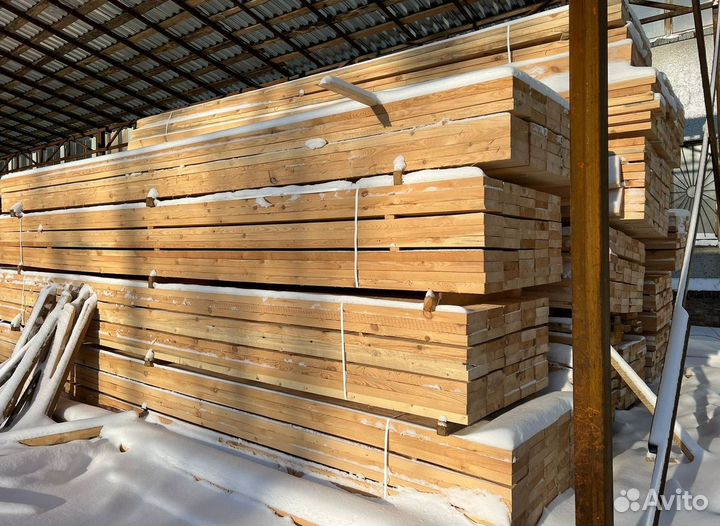 Брус обрезной 150х150х6000мм 1 сорт ГОСТ