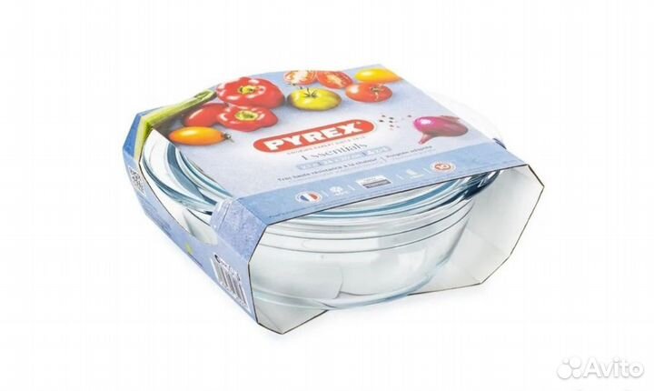 Кастрюля стеклянная 2.1, крышка tefal