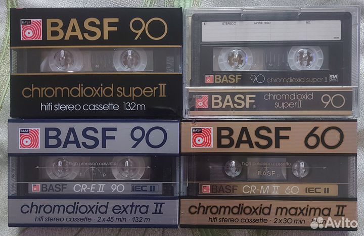 Аудиокассеты basf
