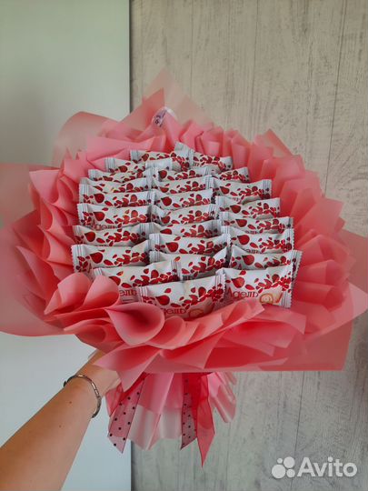 Сладкие букеты из конфет