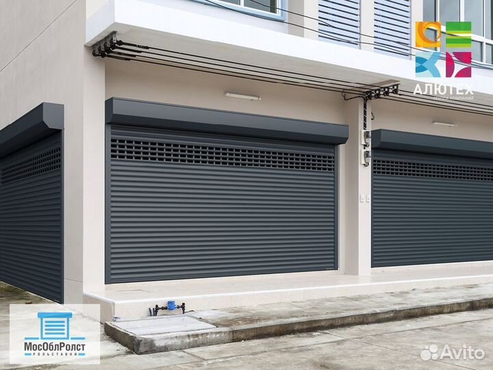 Рольставни на окна противопожарные