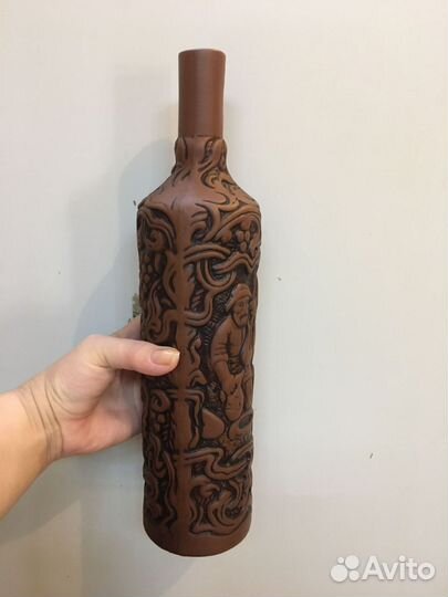 Декоративная бутылка для вина