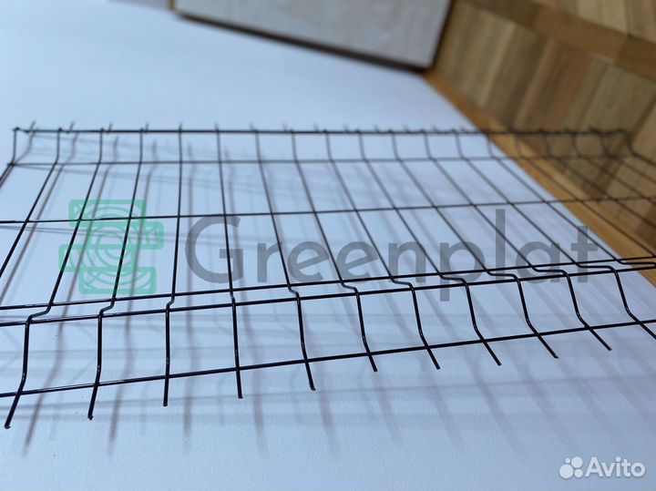 Сетка для забора 3д панель