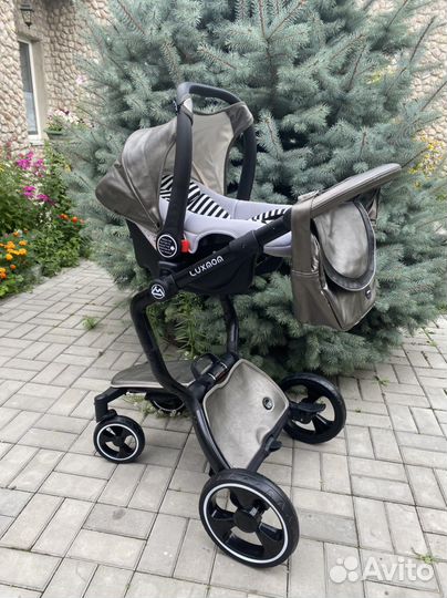 Коляска 3 в1 Foo foo Luxmom