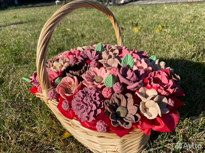 Съедобные букеты из шоколада