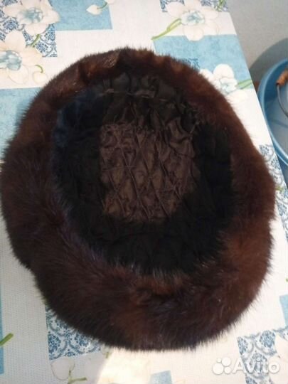 Мужская норковая шапка