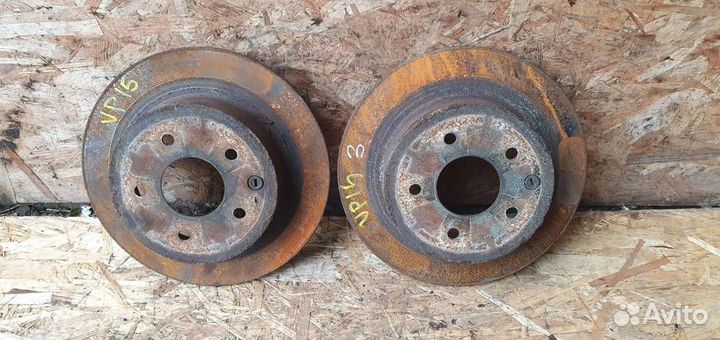 Диск тормозной задний Nissan Qashqai (J10) 2006-2