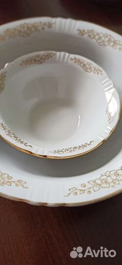 Дружковский фарфоровый Набор салатников