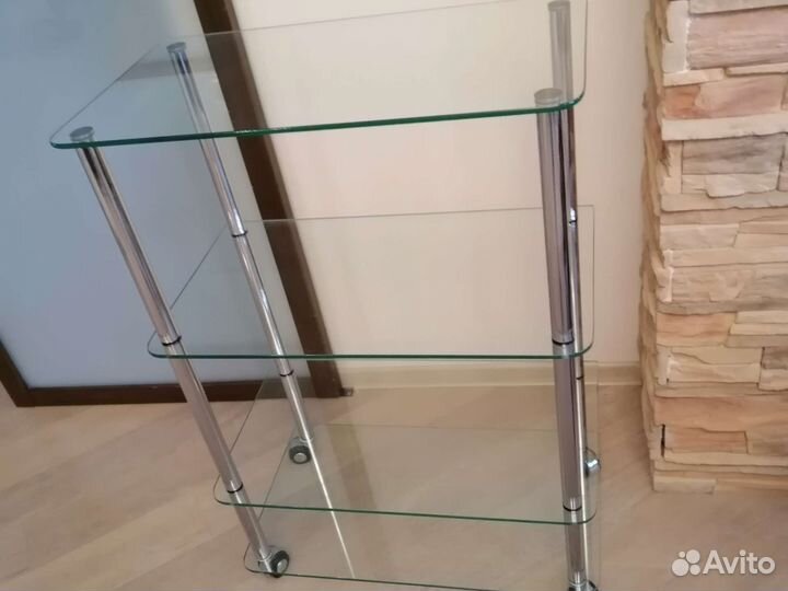 Стеклянная тумба