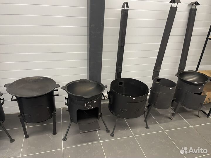 Печь для казана 4 - 6 - 8 - 10 - 12-18 22 литра