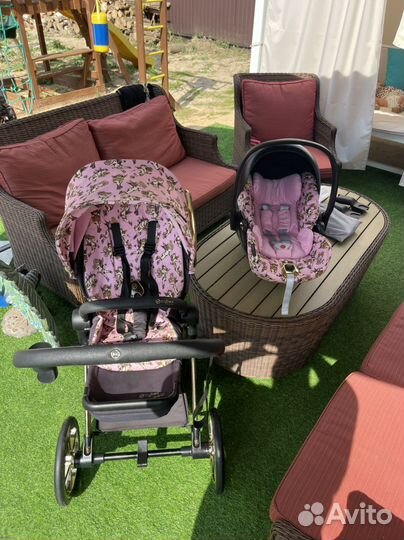 Коляска и автокресло cybex jeremy scott