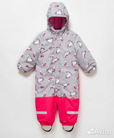 Зимний комбинезон для девочки 92 98
