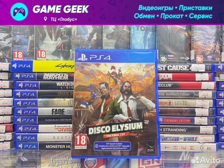 Disco Elysium the Final Cut PS4