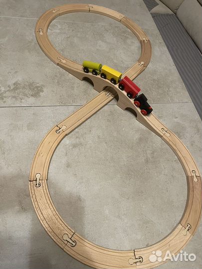 Игрушка Железная дорога lillabo икеа