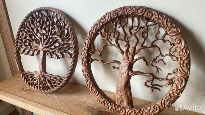 Резное панно Древо Жизни