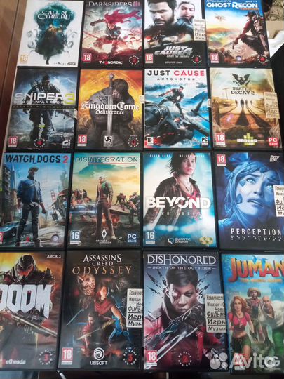 Игровые диски на пк