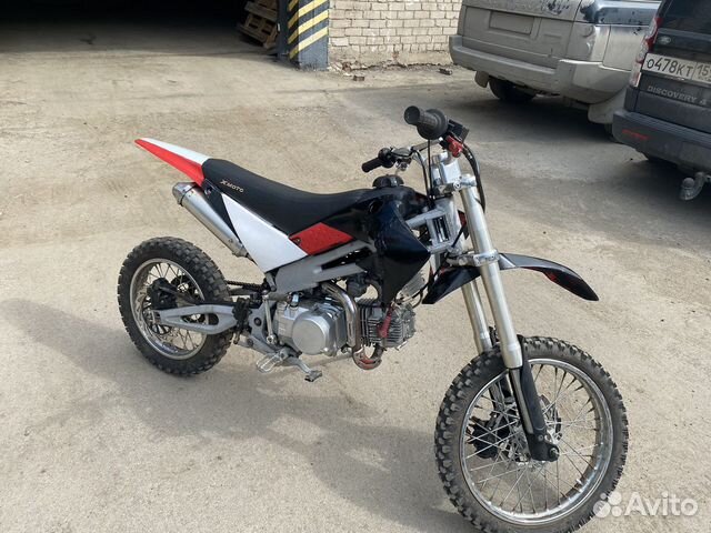 Питбайк 140 кубов xmoto raptor 140 купить в Перми | Транспорт | Авито