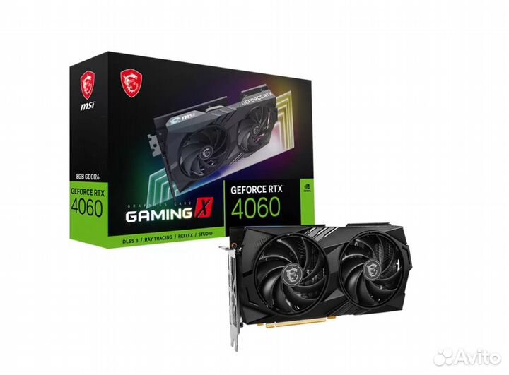 Видеокарта MSI nvidia RTX 4060 gaming X 8G