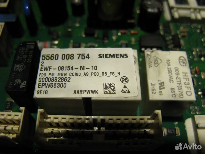 Электронный модуль стиральной машины Siemens