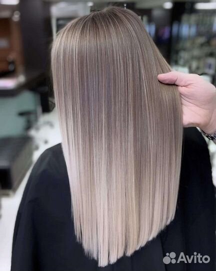 Окрашивание волос.Опытный мастер