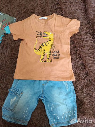 Вещи пакетом на мальчика 116 размер