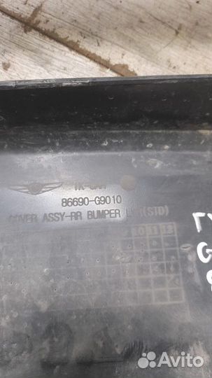 Губа заднего бампера Hyundai Genesis G 70 С 2017