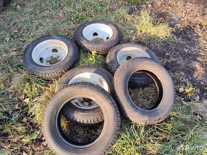 Зимняя шипованная резина на газель R16