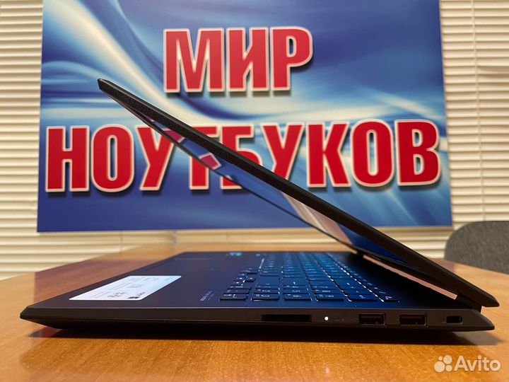 Мощный игровой ультрабук Asus / GTX 1650 / новый