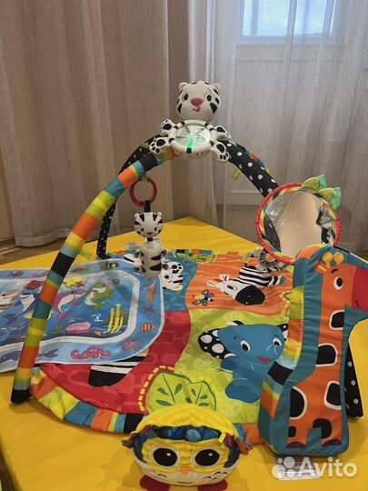 Развивающий коврик bright starts африка