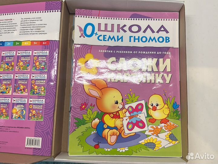 Развивающие книги для детей Школа 7 гномов