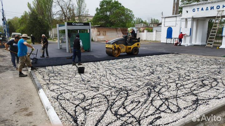 Укладка асфальта, благоустройство по всему Крыму