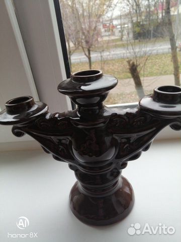 Керамическая подставка под свечи